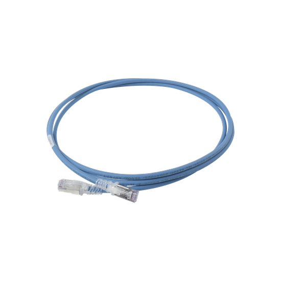 Patch Cord Skinny Cat6A Blindado S/FTP, 2.13 Metros (7 Pies), Diámetro