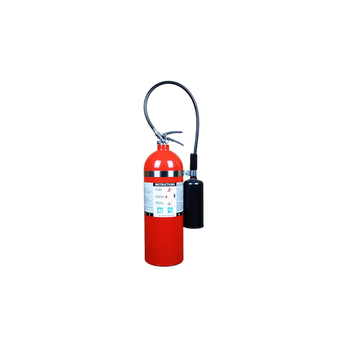 Extintor de CO2 / 20 lb (9.07 kg) / Clase B y C / UL Listado / Descarg