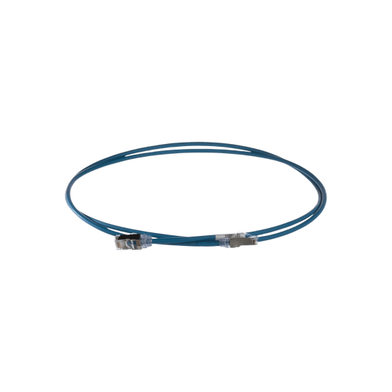 Patch Cord Cat6A / 28 AWG / S/FTP Blindado / CM/LS0H / 2 m (6.56 ft) /