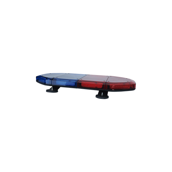 Mini Barra de 24 Pulgadas con 240 LED, Color Rojo/Azul Con Montaje Mag