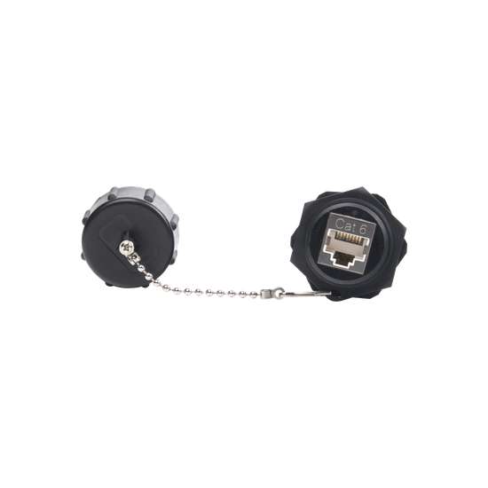Acoplador Industrial / Cat 6 Blindado / IP67 Waterproof / -10°C a 60°C
