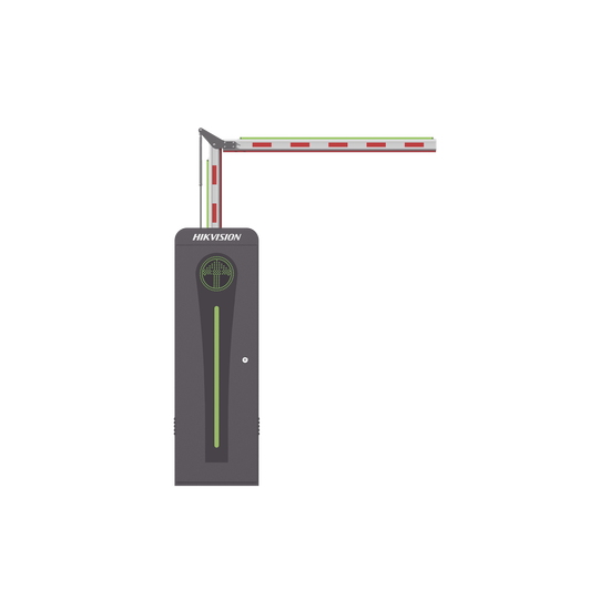 Barrera Vehicular con Brazo Articulado Iluminado Led 3 mts INCLUIDO (1