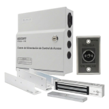Kit para Control de Acceso Incluye Fuente de 12VCD / Soporta Batería d