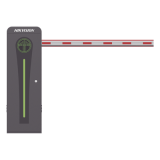 Barrera Vehicular con Brazo Iluminado Led 4 mts INCLUIDO / Derecha / A