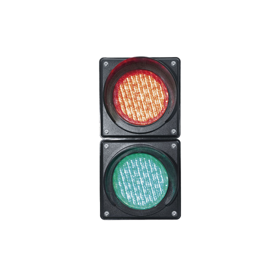 Semáforo / Señalización Rojo y Verde / Diametro 100mm / LED / 110vca.