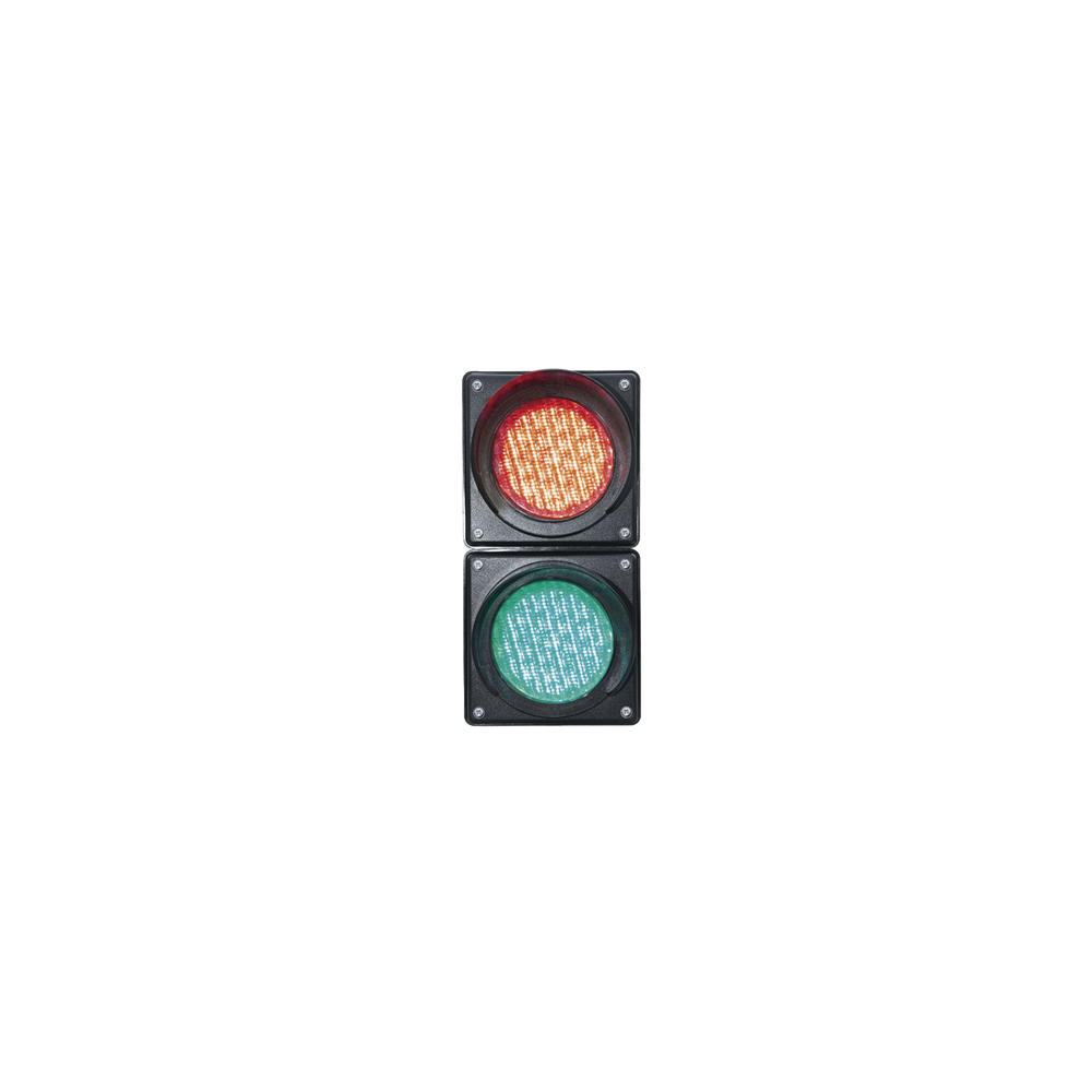 Semáforo / Señalización Rojo y Verde / Diametro 100mm / LED / 110vca.