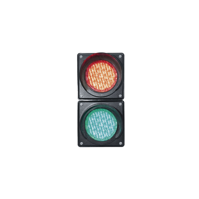 Semáforo / Señalización Rojo y Verde / Diametro 100mm / LED / 110vca.