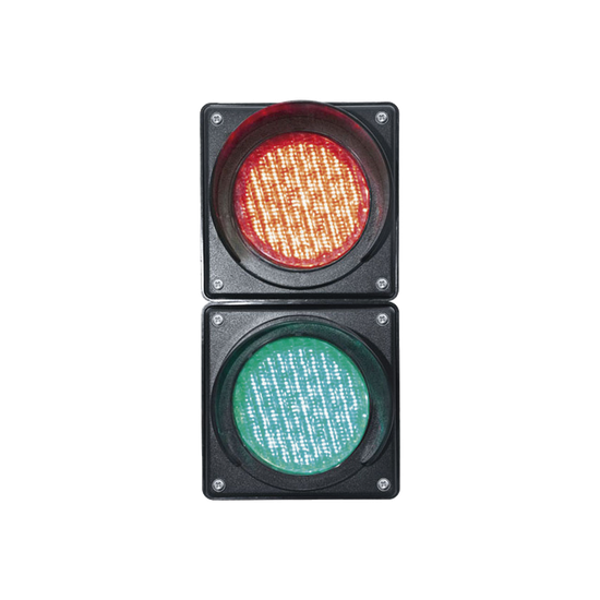 Semáforo / Señalización Rojo y Verde / Diametro 100mm / LED / 110vca.
