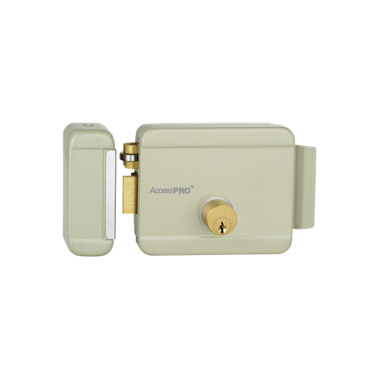 Cerradura Eléctrica / Doble Cerrojo / 12 VCA 2.5 A / Activación por Pu