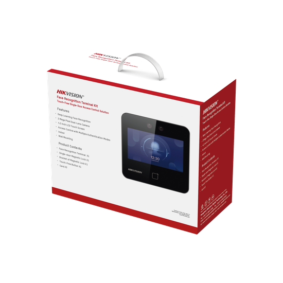 Kit de Control de Acceso TODO INCLUIDO con Lector de Rostros, QRs y Ta