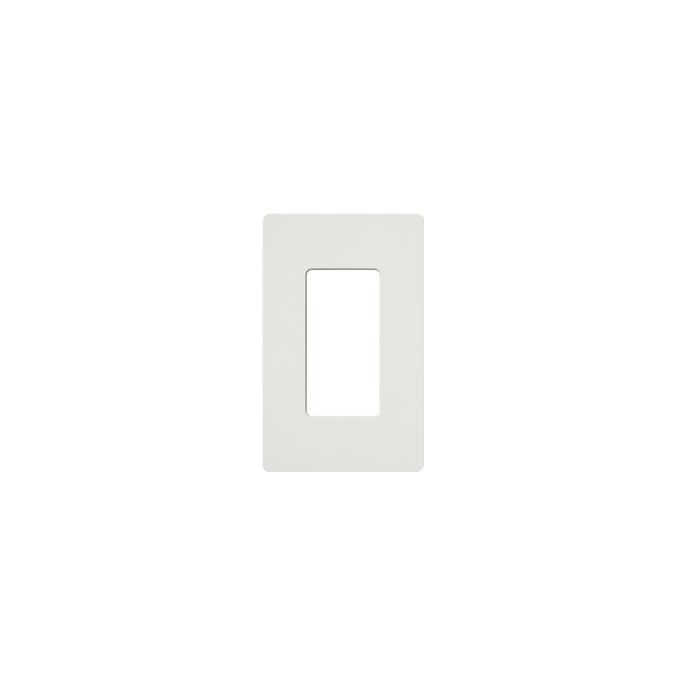 Tapa Color Blanco Satin para interruptor o dimmer Lutron, 1 gang, limp