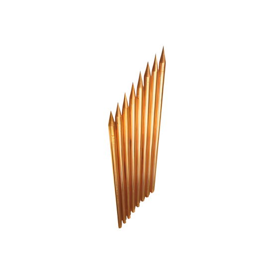 Varilla de Acero con Recubrimiento de Cobre Diámetro 1/2" de 1.5 m de
