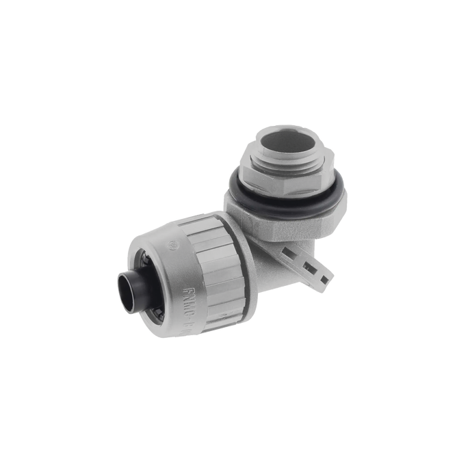 Conector Multi Posición de Nylon de 3/4" para Tubería Liquidtight Poly