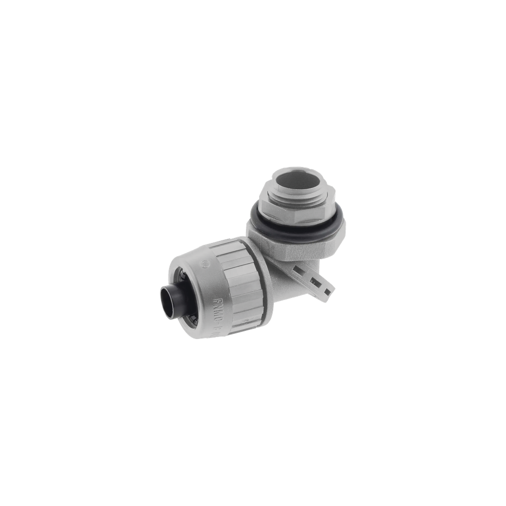 Conector Multi Posición de Nylon de 3/4" para Tubería Liquidtight Poly