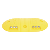 Boya D / Plastico Duradero / Amarilla / 4 Orificios / LEDS REFLEJANTES