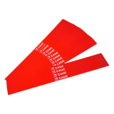 Paquete de 20 bandas reflectantes rojas para mástil 001-G0401,001-G060