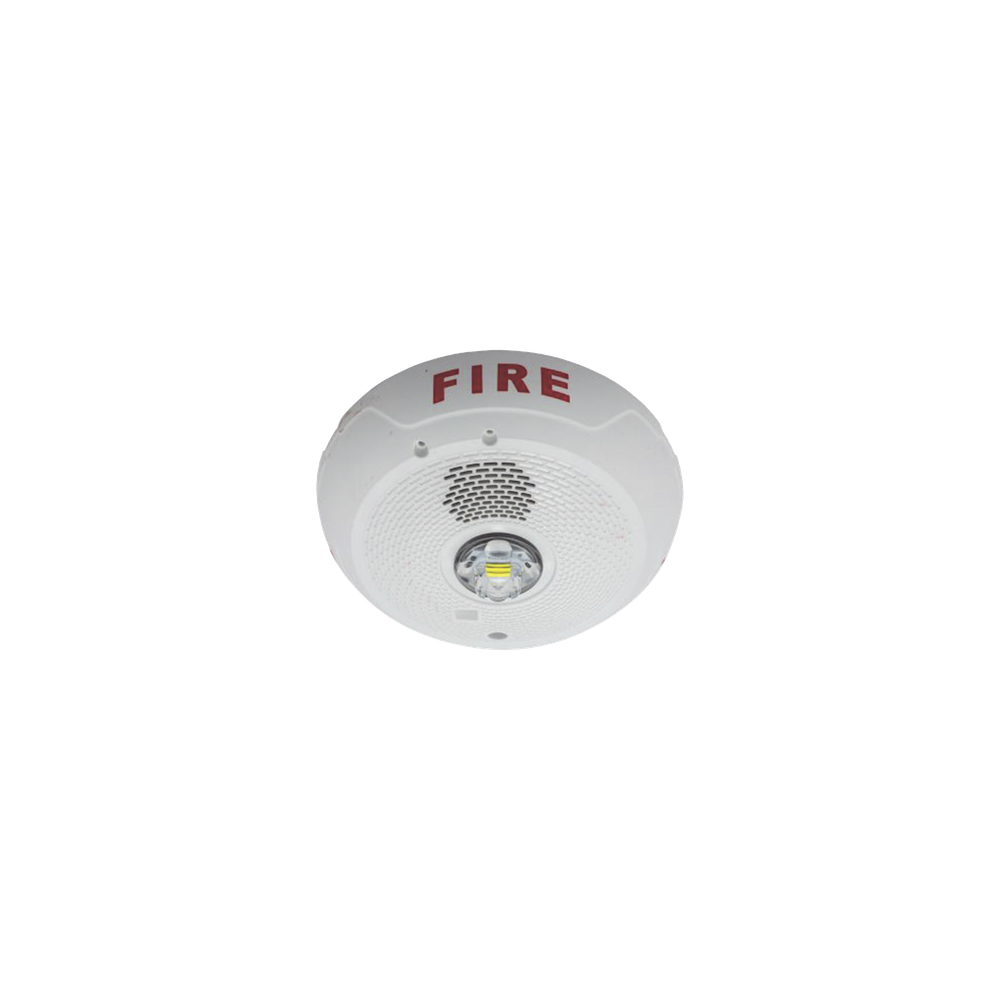 Sirena con Estrobo LED / 2 Hilos / Techo / Candela Seleccionable 15-17