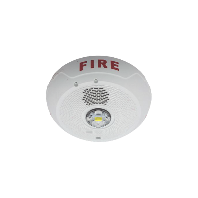 Sirena con Estrobo LED / 2 Hilos / Techo / Candela Seleccionable 15-17