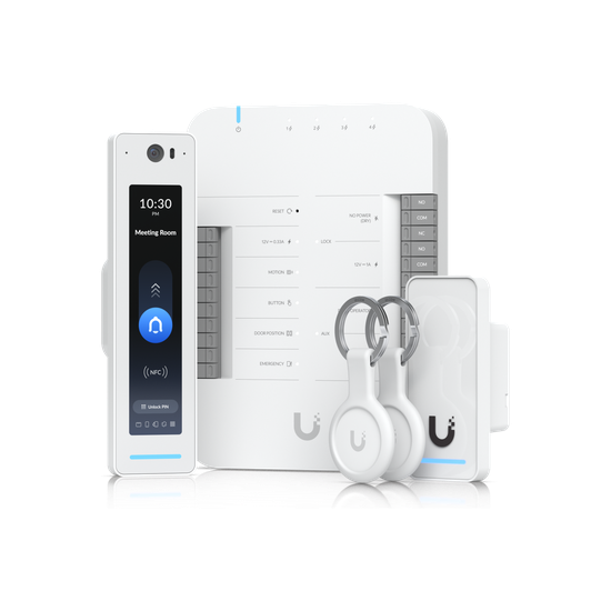 Kit de Control de Acceso / 1 Puerta / 6,000 Usuarios / IP55 / PoE++ /