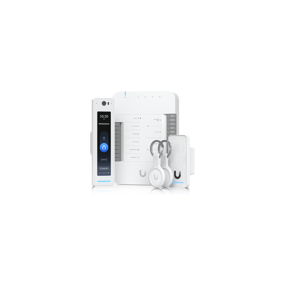 Kit de Control de Acceso / 1 Puerta / 6,000 Usuarios / IP55 / PoE++ /