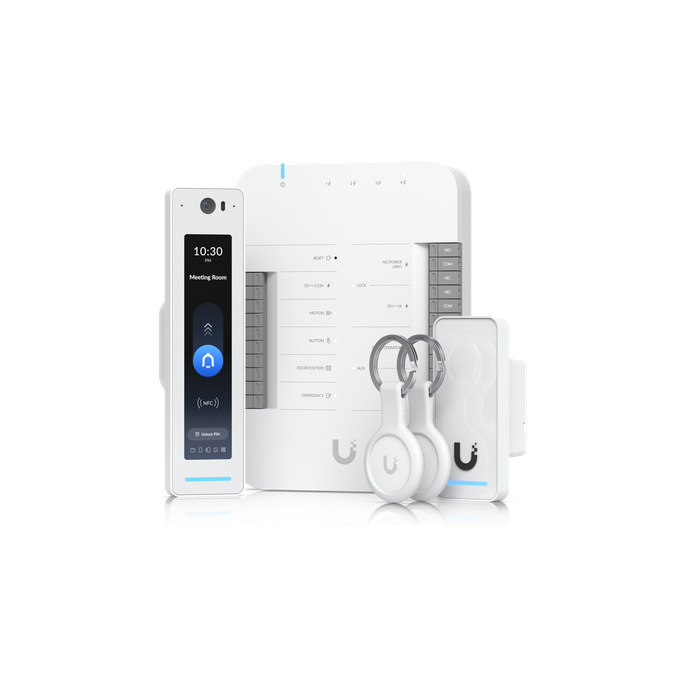 Kit de Control de Acceso / 1 Puerta / 6,000 Usuarios / IP55 / PoE++ /