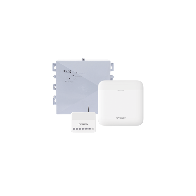 (AX PRO + YONUSA) KIT de Alarma AX PRO / Incluye: 1 Hub con bateria de