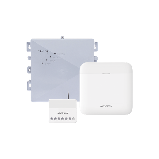 (AX PRO + YONUSA) KIT de Alarma AX PRO / Incluye: 1 Hub con bateria de