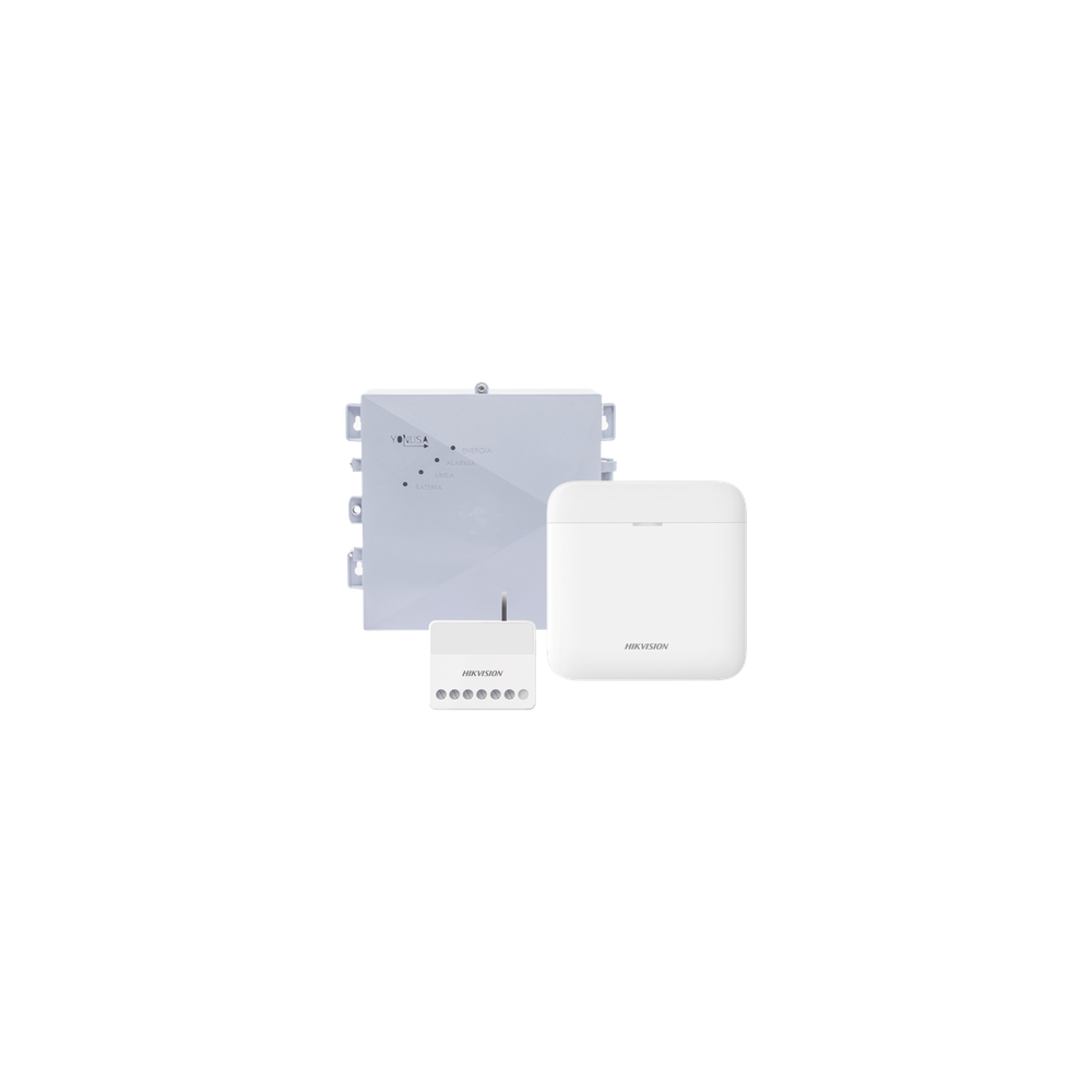 (AX PRO + YONUSA) KIT de Alarma AX PRO / Incluye: 1 Hub con bateria de