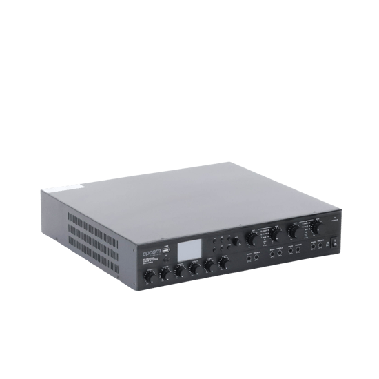 Amplificador Mezclador Matricial | 4 zonas | 240w por canal | 6 entrad