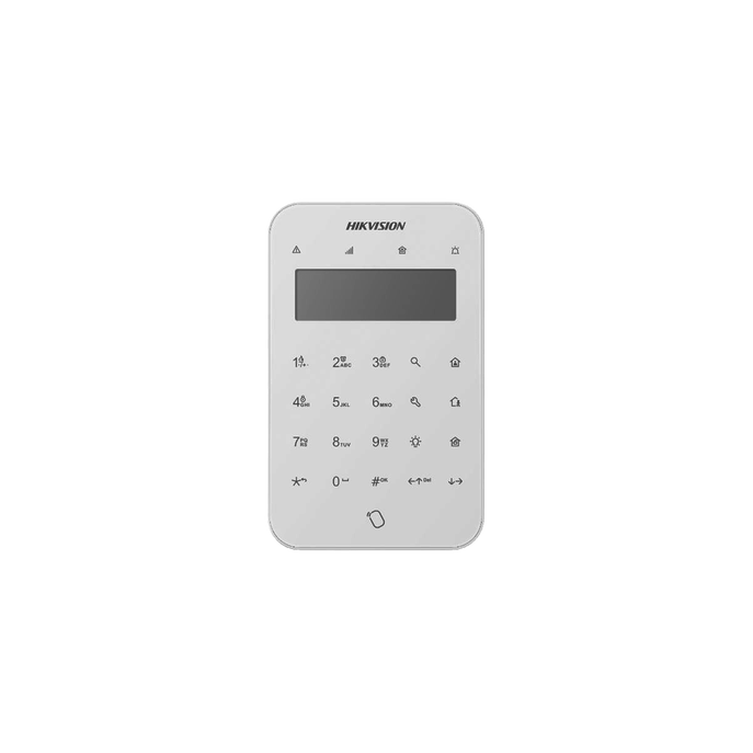 (AX PRO) Teclado Inalámbrico con Pantalla LCD para Armado y Desarmado