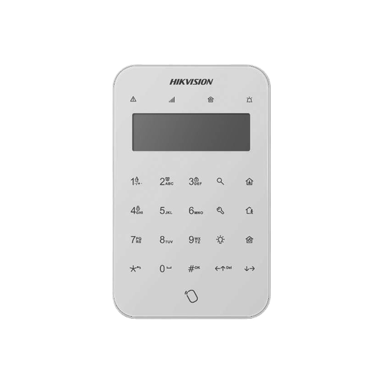 (AX PRO) Teclado Inalámbrico con Pantalla LCD para Armado y Desarmado