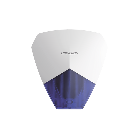 Sirena Estrobo Cableada Hikvision / Ideal para cualquier Panel de Alar
