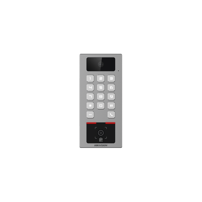 Teclado con Lector Físico de QRs para Exterior Antivandálico IP65 & IK