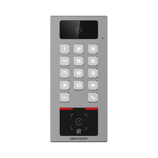 Teclado con Lector Físico de QRs para Exterior Antivandálico IP65 & IK