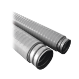 Tubo Flexible tipo Liquidtight de 2" (50 mm). Acero + Forro PVC. Rollo