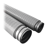 Tubo Flexible tipo Liquidtight de 2" (50 mm). Acero + Forro PVC. Rollo