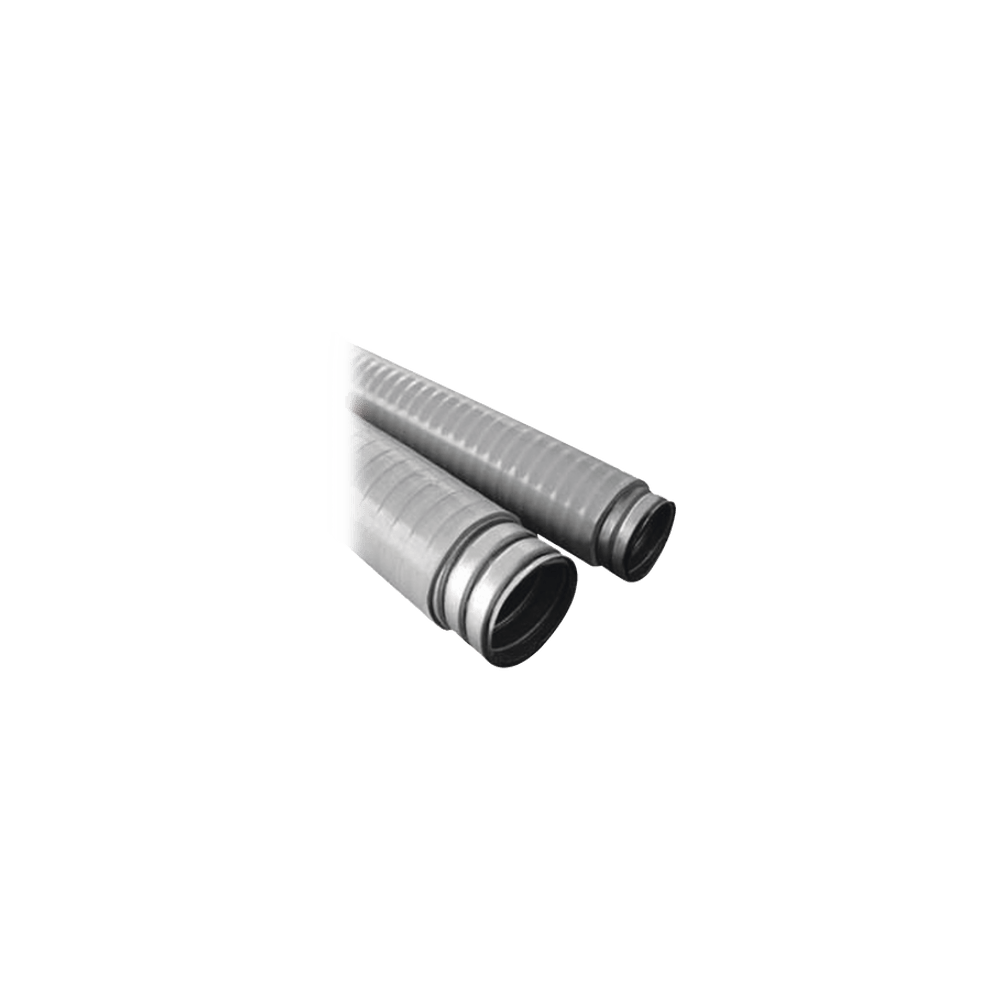 Tubo Flexible tipo Liquidtight de 2" (50 mm). Acero + Forro PVC. Rollo