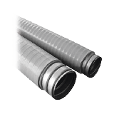 Tubo Flexible tipo Liquidtight de 2" (50 mm). Acero + Forro PVC. Rollo