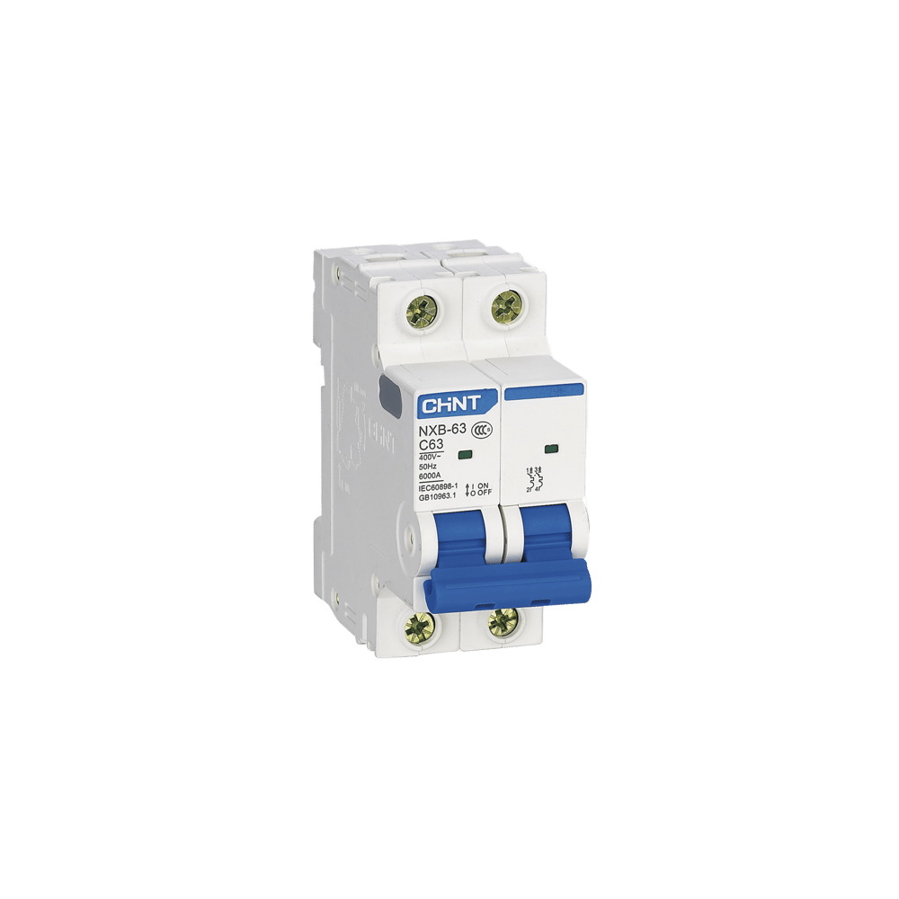 Pastilla para Riel Din, 2 Polos, 16 Amp, Vca:110/415v, 6kA, Catálogo: