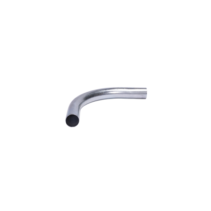 Curva/Codo de 90° de 1 1/4" (32mm) pared delgada galvanizado etiqueta