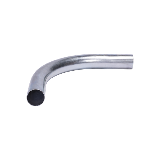 Curva/Codo de 90° de 1 1/4" (32mm) pared delgada galvanizado etiqueta