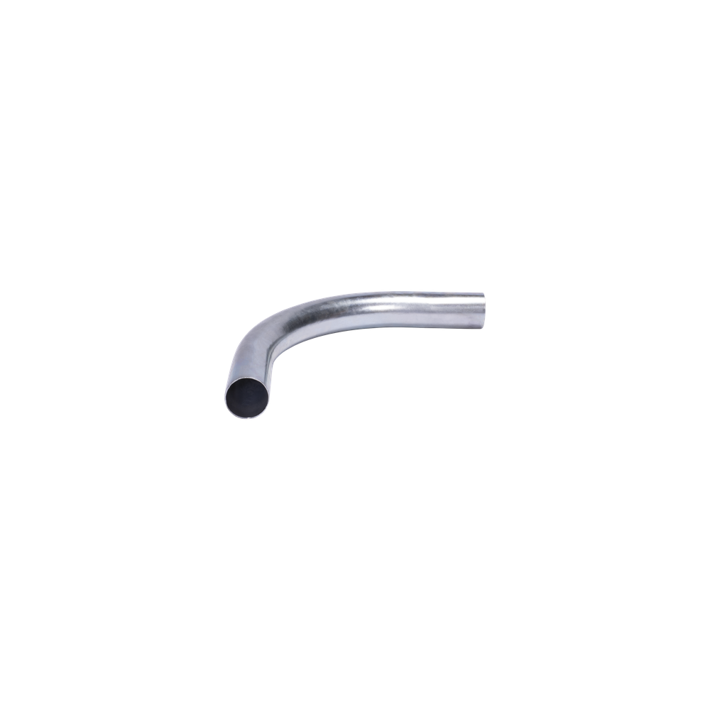 Curva/Codo de 90° de 1 1/4" (32mm) pared delgada galvanizado etiqueta