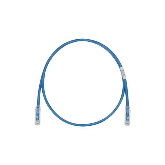 Cable de Parcheo TX6, UTP Cat6, 24 AWG, CM, Color Azul, 1.52 Metros (5