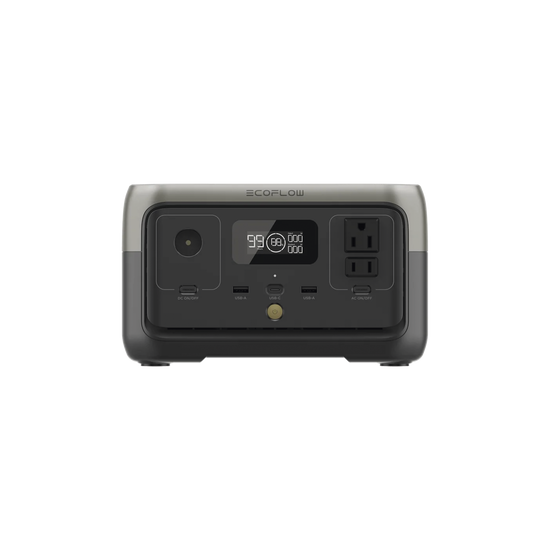 EcoFlow River 2 | Estación de Energía Portátil 256Wh Litio LFP / 2 AC