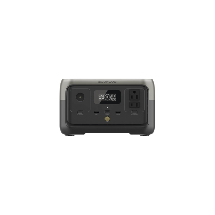 EcoFlow River 2 | Estación de Energía Portátil 256Wh Litio LFP / 2 AC