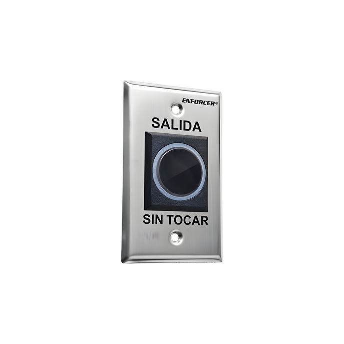 Botón de Salida sin Contacto / Sensor IR Ajustable 6 a 20 cm / LED Bic