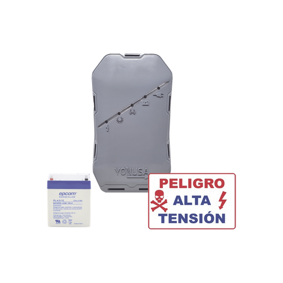 Energizador Perimetral / 12,000 V / 0.5 Joules / 500 m (1640 ft) Linea