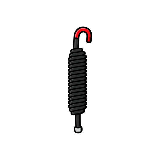 Resorte ROJO para Barreras Vehiculares Hikvision DS-TMG520 / Refacción