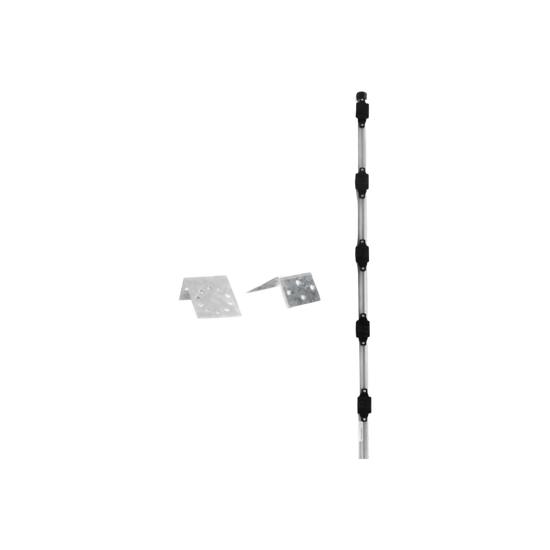Poste para Cerco Eléctrico / 1 m (3.3 ft) de Altura / 5 Aisladores de