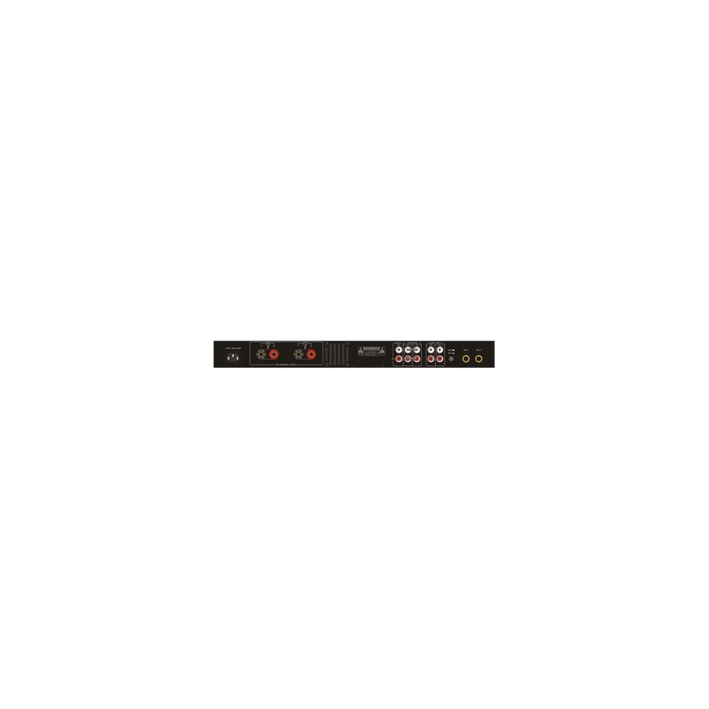 Amplificador de Audio | 2 x 60W | Baja Impedancia 4 - 8Ω | Reproductor